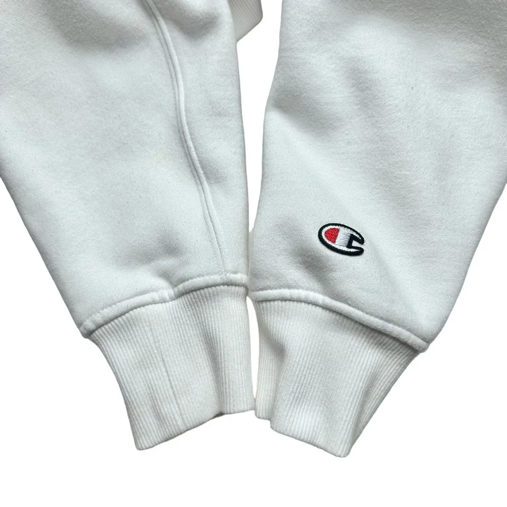 Champion | Men | White Super Fleece 2.0 Behind The Label Sweatshirt | Large